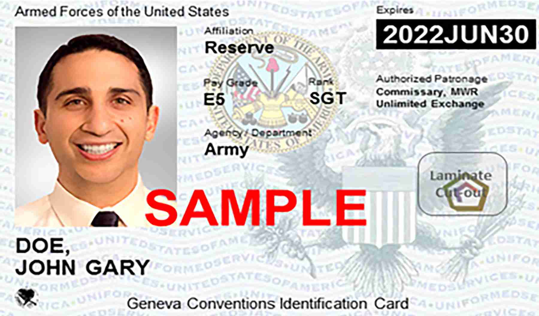 military id international travel